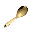 Gold Titanium Stainless Steel Cooking Utensils - gadgetooze