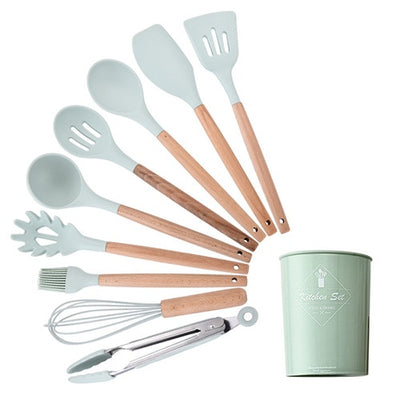Premium Silicone Cooking Utensils - gadgetooze