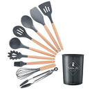 Premium Silicone Cooking Utensils - gadgetooze