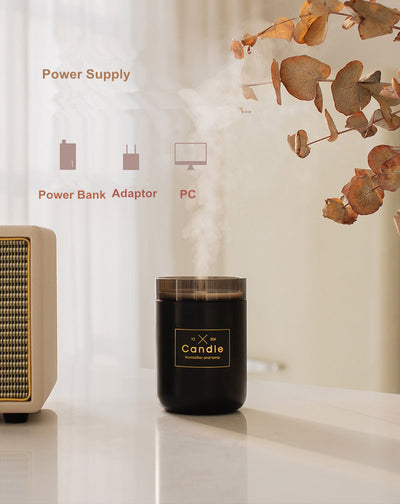 Candle Soft Light Aroma Diffuser - gadgetooze