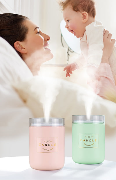 Candle Soft Light Aroma Diffuser - gadgetooze