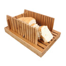 Creative Bamboo Bread Cutting Board - gadgetooze