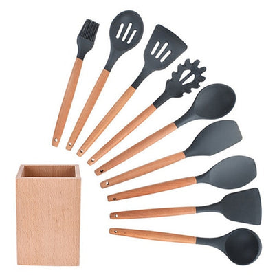 Premium Silicone Cooking Utensils - gadgetooze