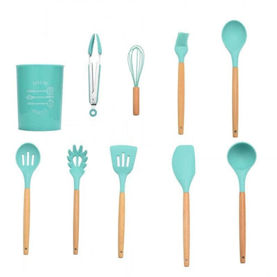 Premium Silicone Cooking Utensils - gadgetooze