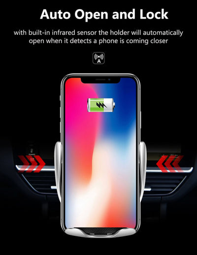 Smart Auto Clamp Car Charger - gadgetooze