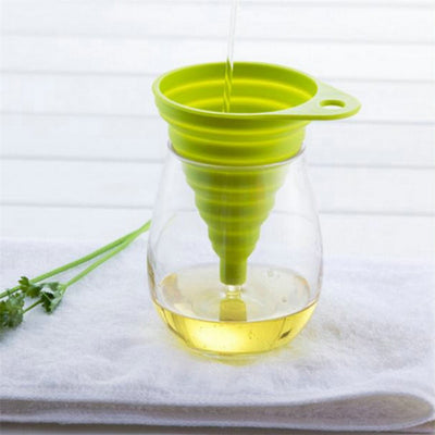 Gel Foldable Collapsible Style Funnel - gadgetooze