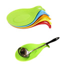 Silicone Spoon Rest Heat Resistant Utensil - gadgetooze