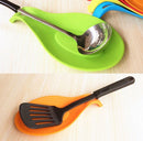 Silicone Spoon Rest Heat Resistant Utensil - gadgetooze