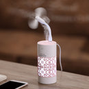 Night Lamp Mini Fan Aroma Diffuser - gadgetooze